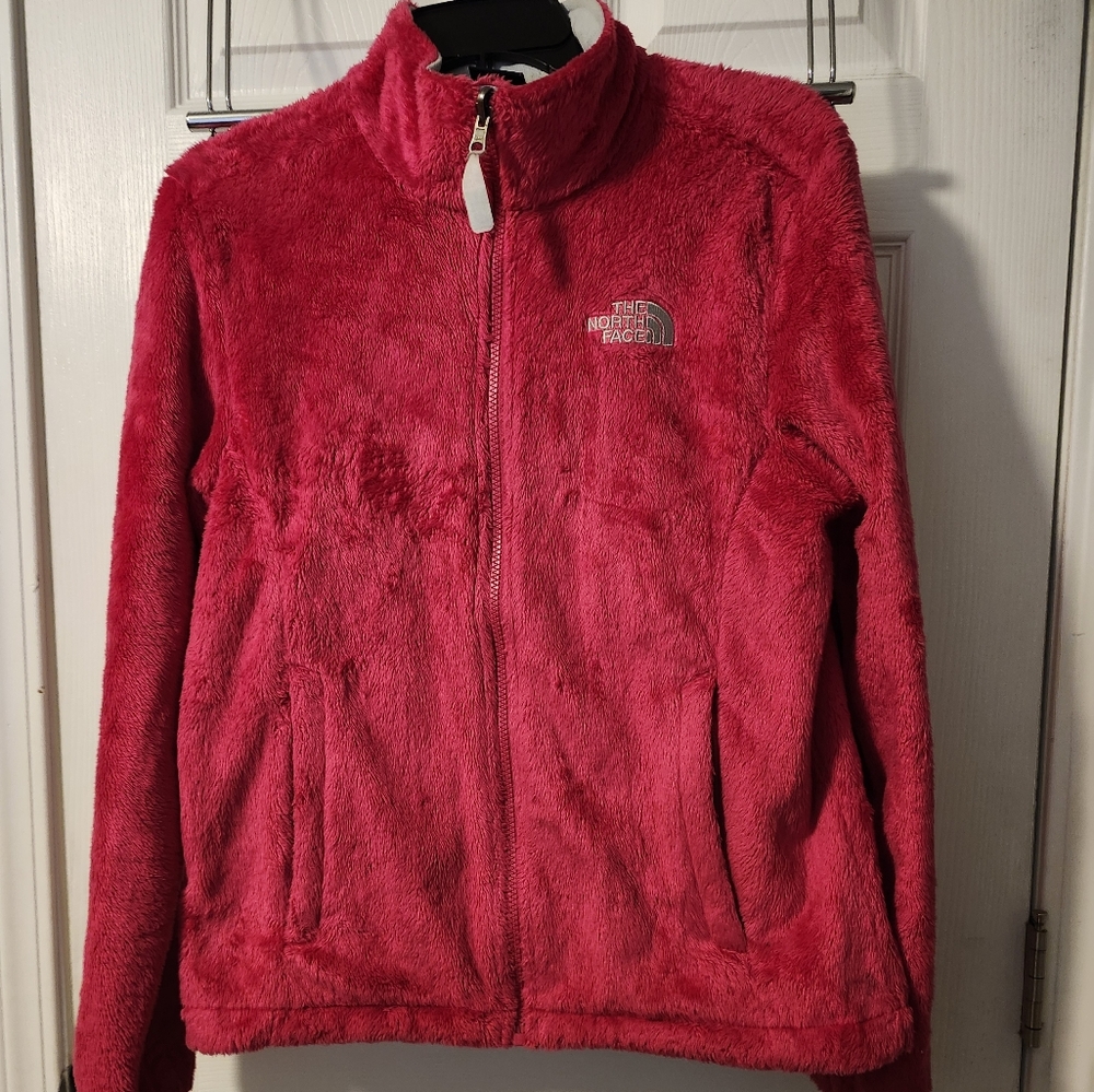 Women's Hot Pink North Face Fleece M